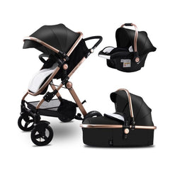 Multi-Color Babyfond 3 in 1 Baby Stroller