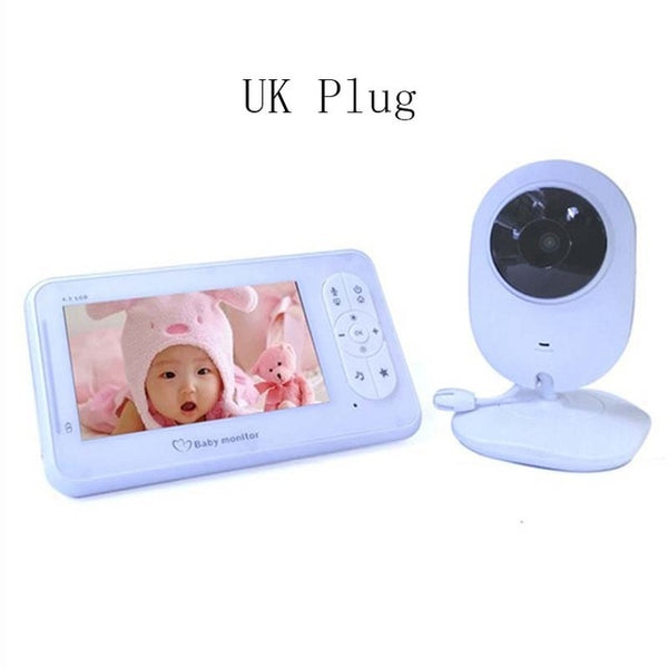 Wireless Baby Monitor 4.3Inch High Resolution