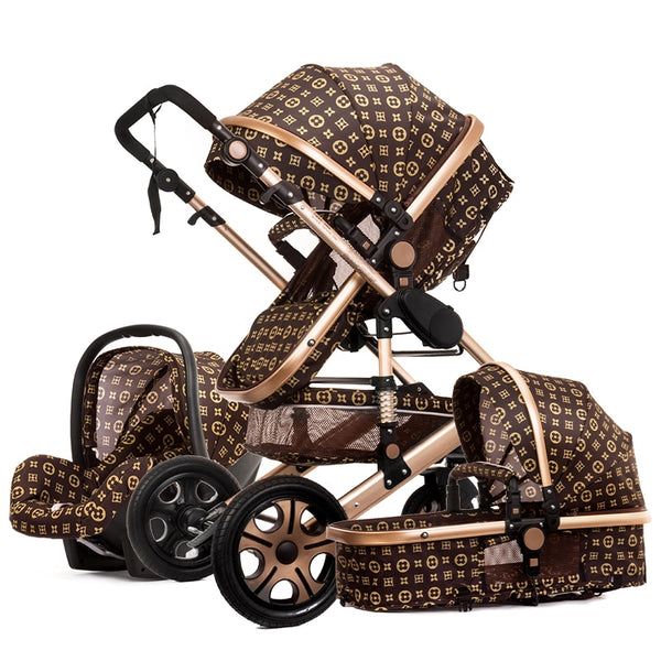 Luxury Baby Stroller 3 in 1 For Newborn