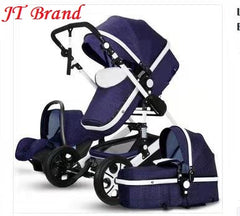 Baby Stroller 3 in 1 Portable Folding Stroller