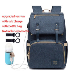 USB Diaper Bag Backpack for Mom