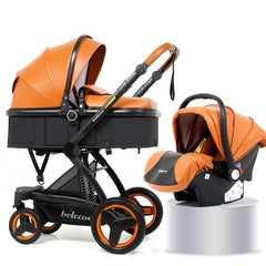 Belecoo Baby Stroller 3 in 1  Baby Trolley