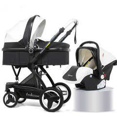 Belecoo Baby Stroller 3 in 1  Baby Trolley