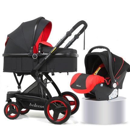 Belecoo Baby Stroller 3 in 1  Baby Trolley