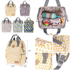 Multi-Functional Baby Diaper Bag For Mom