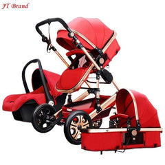 Baby Stroller 3 in 1 Portable Folding Stroller