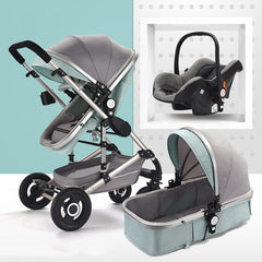 Best 3 in 1 Child Baby Stroller