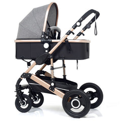 Baby Stroller 3 in 1 High-Landscape Stroller