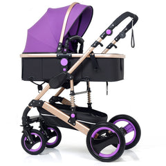 Baby Stroller 3 in 1 High-Landscape Stroller