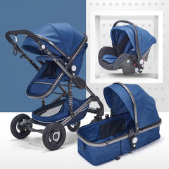 Baby Stroller 3 in 1 High-Landscape Stroller