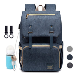 USB Diaper Bag Backpack for Mom