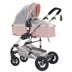 Baby Stroller 3 in 1 Luxury Umbrella