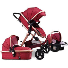 Golden Baby Stroller High Landscape